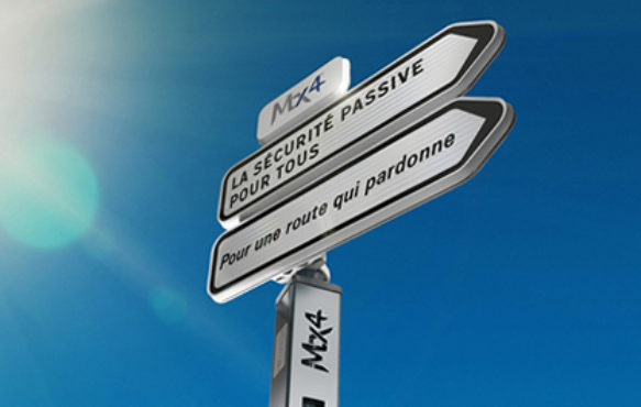 Soporte de seguridad pasiva Mx4
