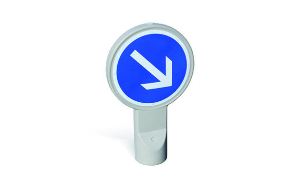 Baliza de isleta rotomoldeada