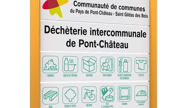 Paneles de señalética de doble poste Classic Lacroix City