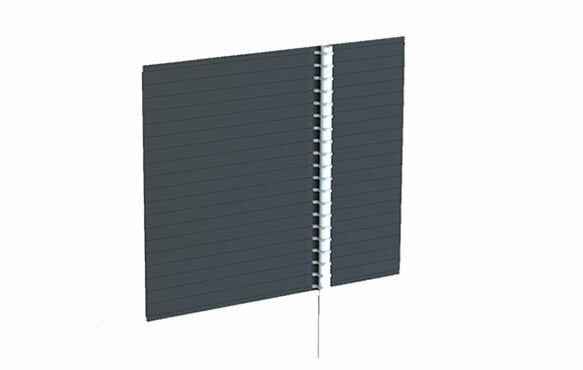 Panneau à lattes renforcée