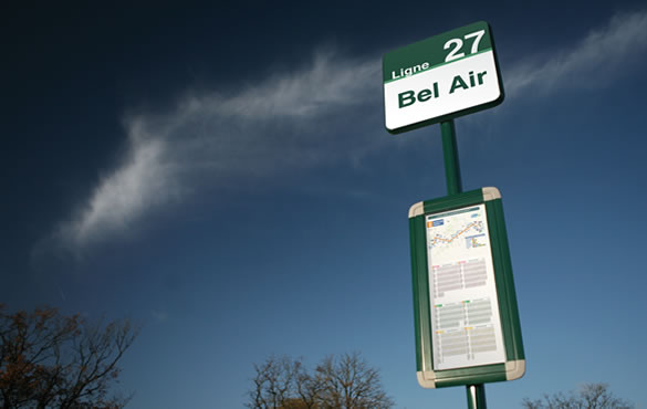 Poteau d'arrêt Lx3 Lacroix City