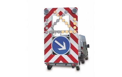 Remorque FLR signalisation temporaire de chantier