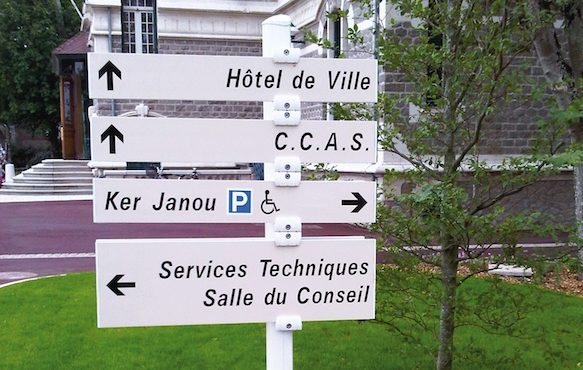 Carteles de señalética Horizon