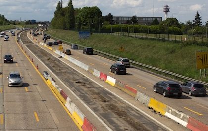 Signalisation temporaire travaux routiers Lacroix City