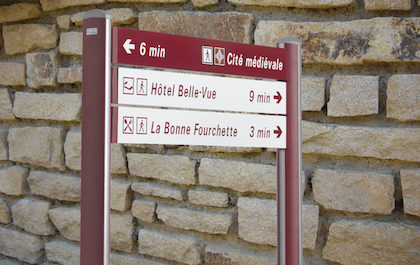 Signalétique slx4 bimât Lacroix City