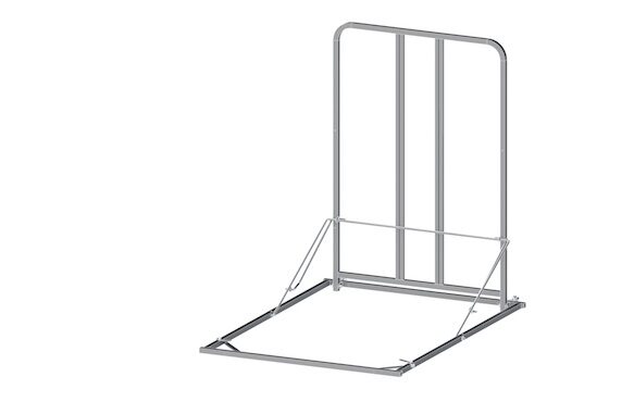 SLIM, el soporte móvil colocado en el suelo, delgado y tranquilizador