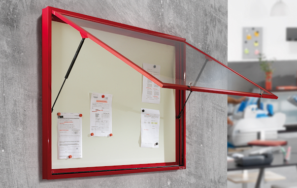 Vitrine d'affichage porte levante Oxygen 060